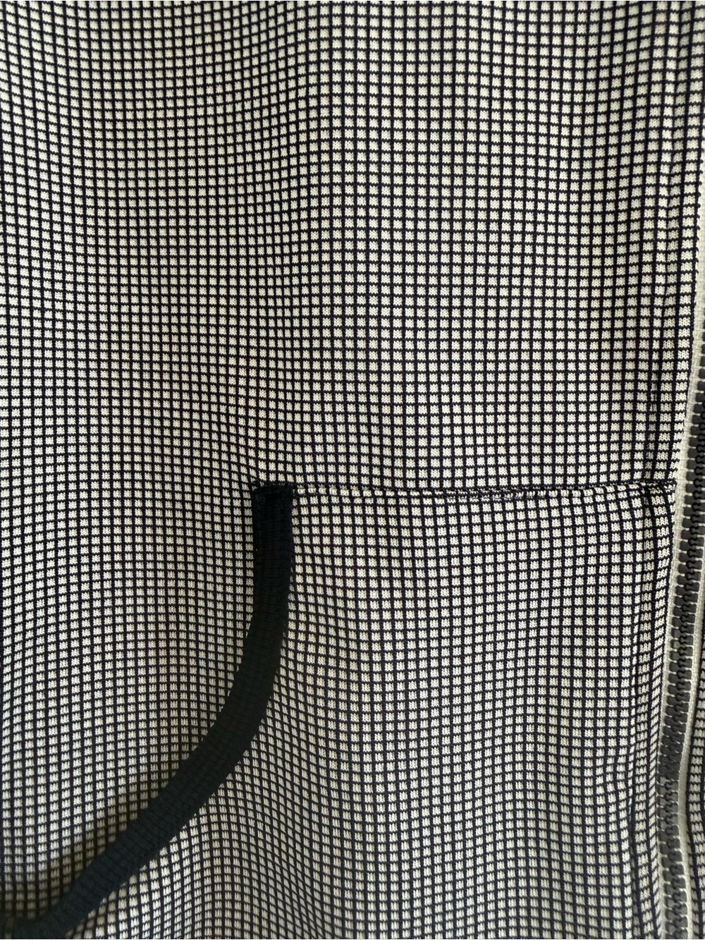 Tail Activewear H80-915 Micro-Check Full-Zip Hoodie Jacket - Picture 7 of 7